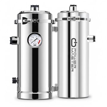 PowerMaster PM-28652 Ana Hat Su Arıtma Sistemi 3.000 L/Saat Paslanmaz Çelik Gövdeli Yıkanabilir UF-PVDF Filtreli