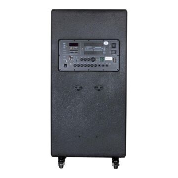 Shile SL-1612B İki El Mikrofonlu-Kumandalı USB/SD/BT/FM Taşınabilir Hoparlör