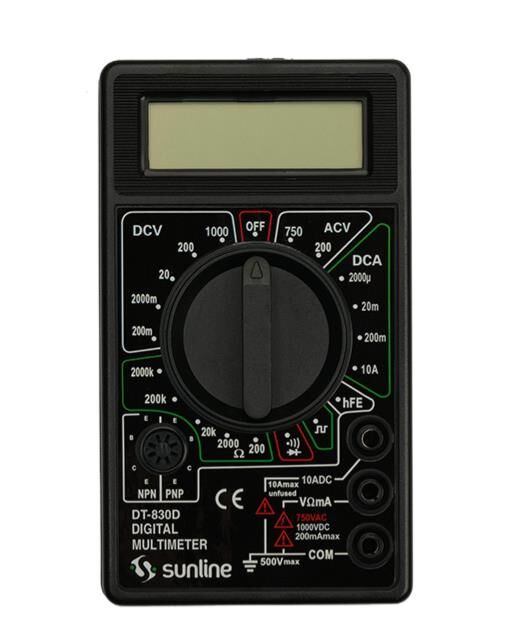 Sunline DT-830D Dijital Multimetre