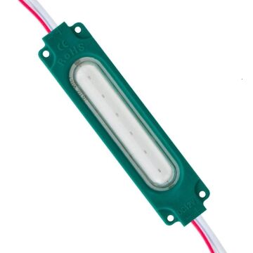 POWERMASTER 12 VOLT 2 WATT YEŞİL MODÜL LED 68X16 MM (20 ADET)