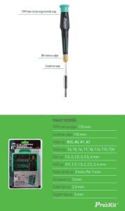 Proskit Sd-9802 31 Parça Tornavida Seti