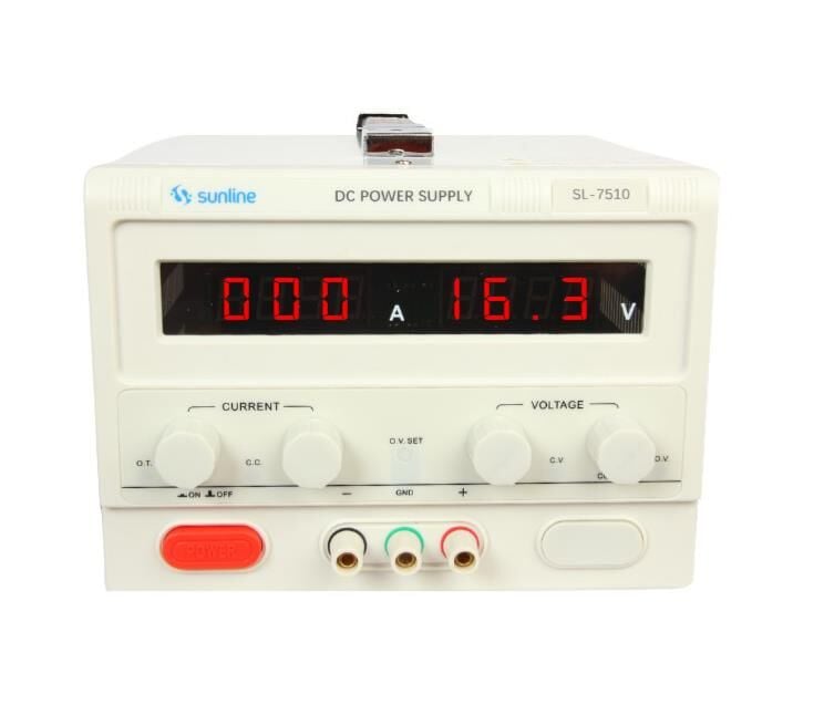 SUNLINE SL-7510 75V 10A AYARLANABİLİR GÜÇ KAYNAĞI