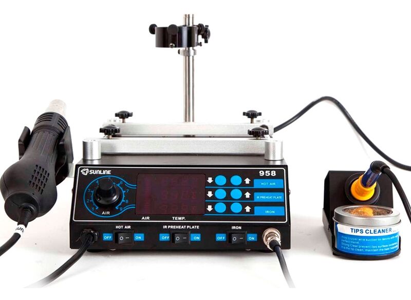 Sunline 958 Ön Isıtmalı Havya İstasyonu