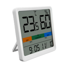 LYK VGW 23 Kalibrasyon Menülü Sıcaklık Nem ve Saat Göstergesi