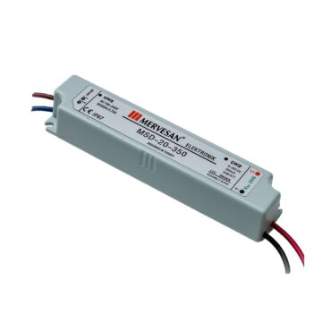 MTD-20-350 3-48 Volt 350 mA Led Driver Sürücü - MSD-20-350