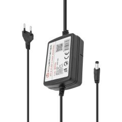 Powermaster PM-31770 12 Volt - 1 Amper - 12 Watt 5.5*2.5 Mm Uçlu İki Ucu Kablolu Masaüstü Adaptör