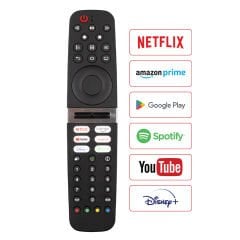 Arçelik Beko Grundig Android Youtube Google Play Spotify Disney+ Tuşlu