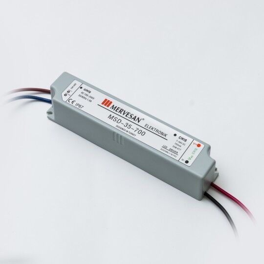 MTD-35-700 9-48Volt 700 mA Led Driver Sürücü - MSD-35-700
