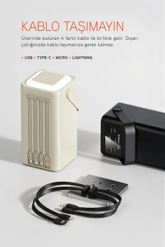 Powerway PD80 (PD22.5W) 80.000 Mah Dijital Göstergeli Powerbank