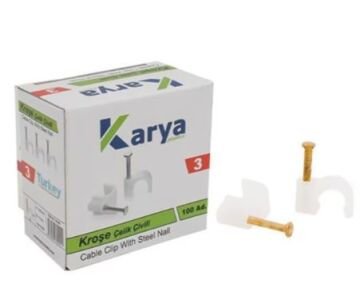 Karya Kroşe 3 Numara Çelik Çivili 100'lü Paket