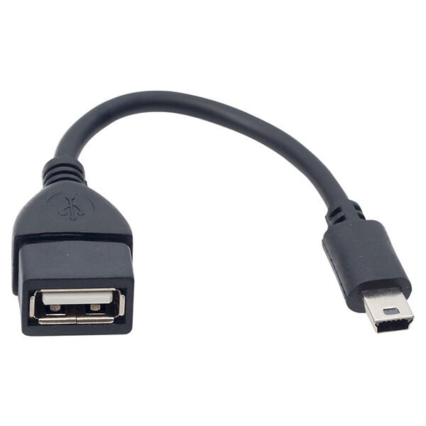 SL-OTG20 USB 15CM MİNİ 5P OTG DATA KABLOSU (5'Lİ PAKET)
