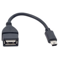 SL-OTG20 USB 15CM MİNİ 5P OTG DATA KABLOSU (5'Lİ PAKET)