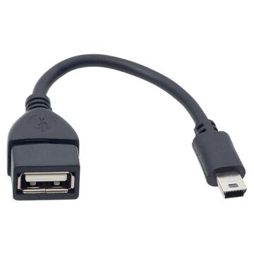 SL-OTG20 USB 15CM MİNİ 5P OTG DATA KABLOSU (5'Lİ PAKET)