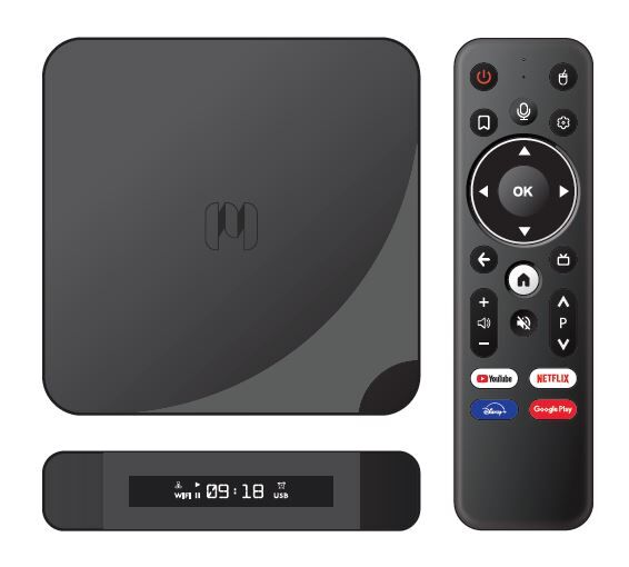Magbox Magroid Tv Box M2023 8 GB HDD 2 GB Ram 4K (Android 10)