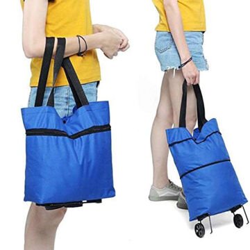 Sunup Tekerlekli Katlanabilir Pratik Pazar Çantası