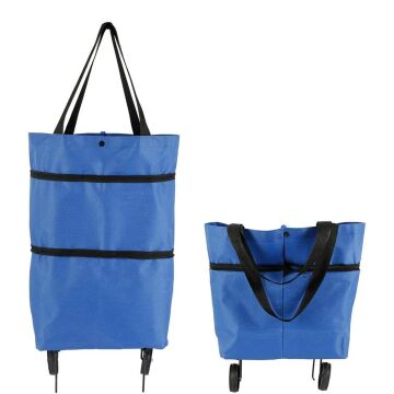 Sunup Tekerlekli Katlanabilir Pratik Pazar Çantası