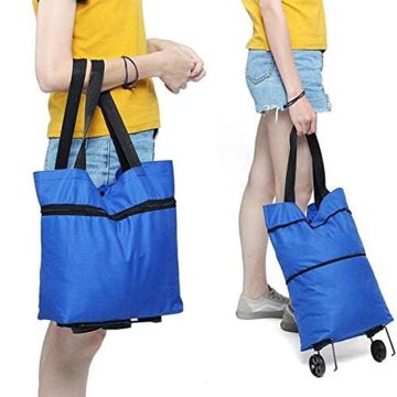 Sunup Tekerlekli Katlanabilir Pratik Pazar Çantası