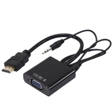Powermaster HDMI To Vga+Audio Çevirici