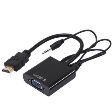 Powermaster HDMI To Vga+Audio Çevirici