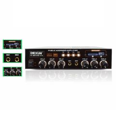 Dexun D-70 USB-SD-AUX-Bluetooth Destekli 50 Watt 100 Volt 4-16 Ohm Hat Trafolu Anfi