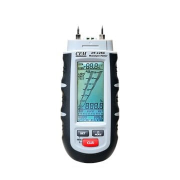 Cem DT 125G Çakmalı Ahşap ve Yapı Malzemesi Nem Ölçer Seti