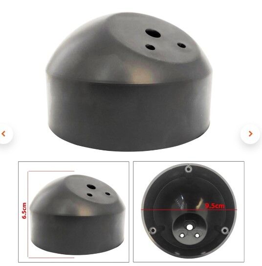 Poke PK-5059 10cm 2 Adet Siyah Dome Tweeter