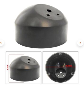 Poke PK-5059 10cm 2 Adet Siyah Dome Tweeter