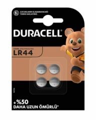 DURACELL LR44 1.5 VOLT DÜĞME PİL (4LÜ PAKET)