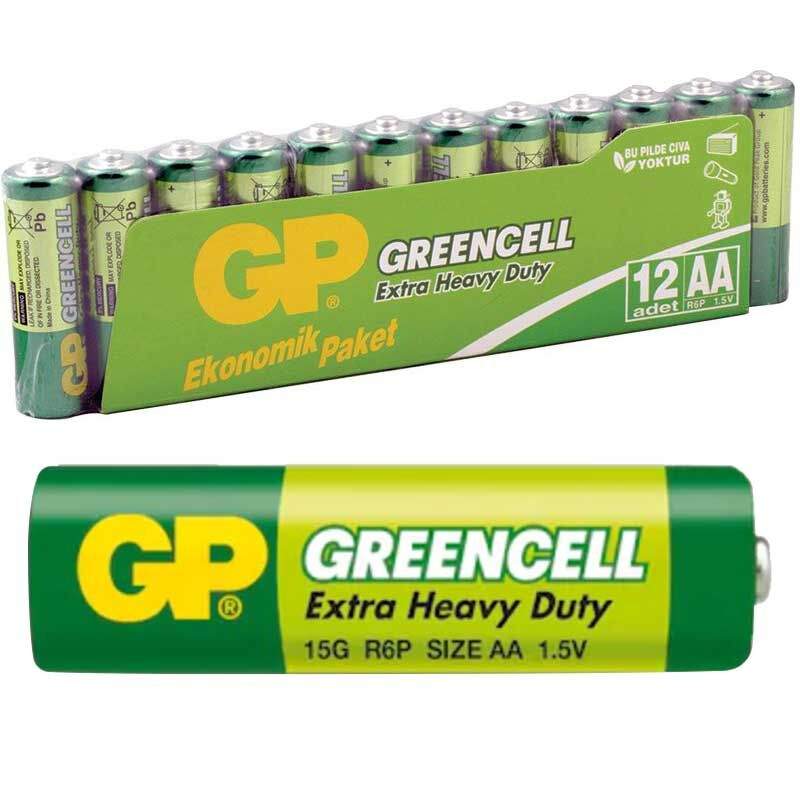 GP 15G-2VS12 AA Kalem Pil 12'li Paket