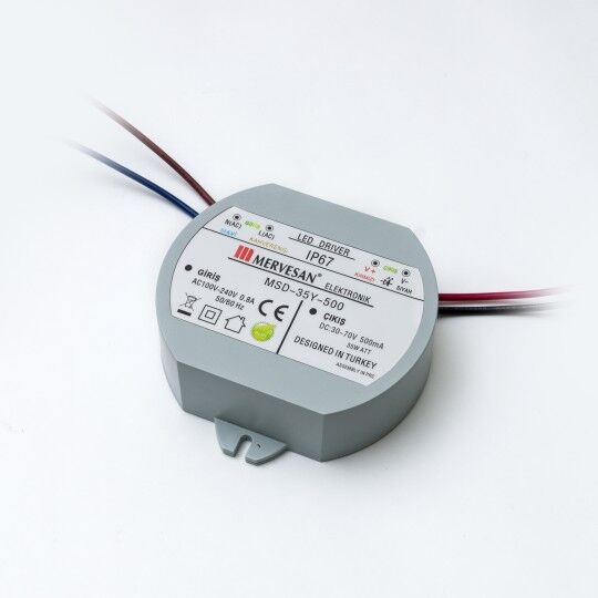 MT-D-35Y-1050 9-30 Volt 1050 mA Led Driver Sürücü - MS-D-35Y-1050