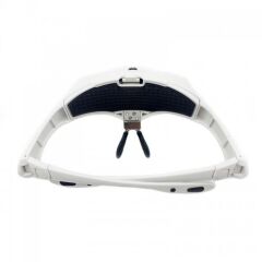 2 Led Işıklı Gözlük Tipi Büyüteç 5 Farklı Lens
