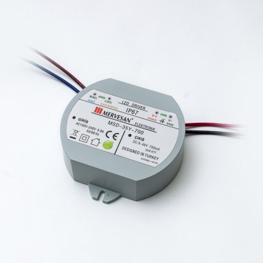 MT-D-35Y-1400 9-24 Volt 1400 m Led Driver Sürücü - MS-D-35Y-1400