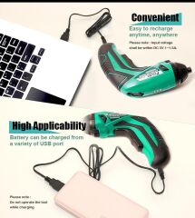 Proskit Pt-1362U Usb Kablosuz Matkap 3.6 V