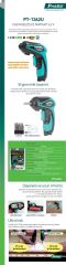 Proskit Pt-1362U Usb Kablosuz Matkap 3.6 V