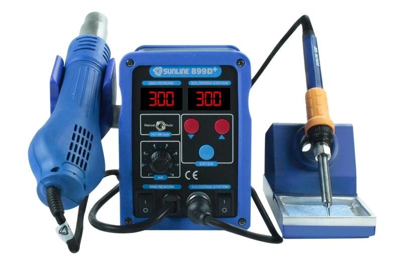 Sunline 899D+ Sıcak Hava Üfleme Havya İstasyonu