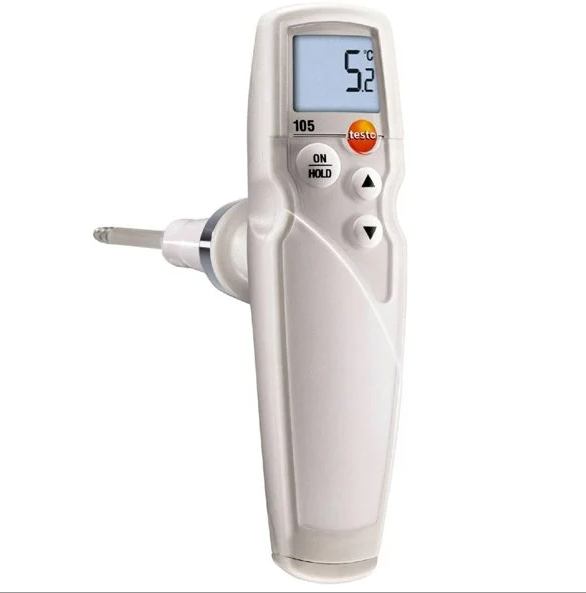 Testo 105 Burgulu Batırmalı Termometre (Donmuş Ürünler İçin)