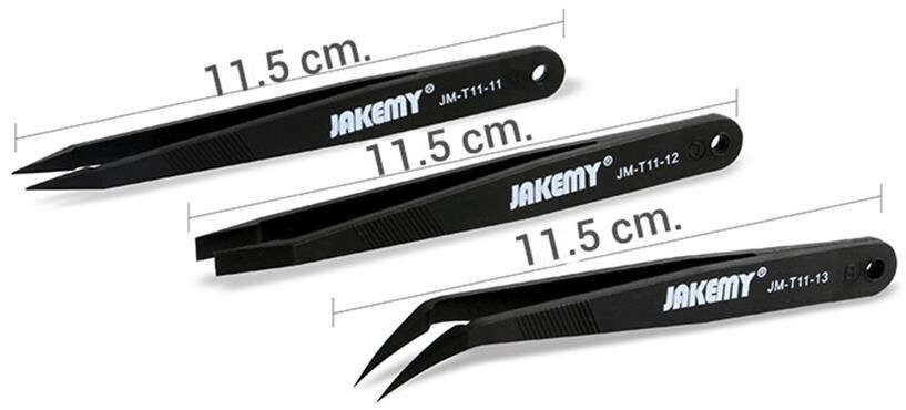 Jakemy JM-T11 İletken Cımbız Seti 3'lü Set