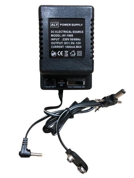 1.5 Volt 12 Volt 1000 Mah. Kademeli Dc Adaptör