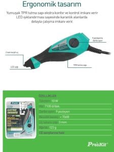 Proskit PT-5203I Gravür İşleme Seti
