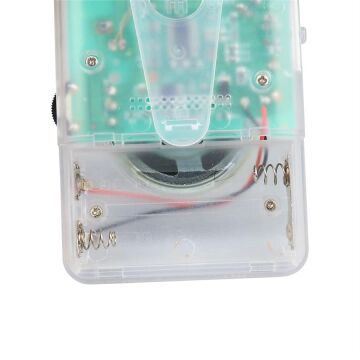 Starnic ST-821 AM-FM Şeffaf Analog Hapishane Radyosu (88-108 FM Frekans Aralığı)