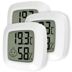 3 ADET | YS28 Mini Sıcaklık ve Nem Ölçer