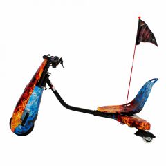 Citymate Drift Car Elektrikli Kaykay Hoverboard Bluetooth Grafity Desenli Kasa 07