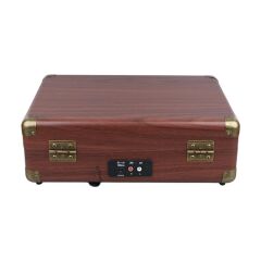 MagicVoice PU16 Retro Vintage Çanta Pikap - Radyo - Bluetooth - USB Mp3 Çalar