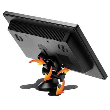 PowerMaster PM-6092 10.1'' Çok Fonksiyonlu 1080P HD Araç Monitörü - HDMI/VGA/BNC/RCA/USB Girişli