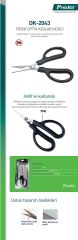 Proskit Dk-2043 Fiber Optik Kevlar Kesici