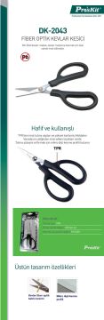 Proskit Dk-2043 Fiber Optik Kevlar Kesici