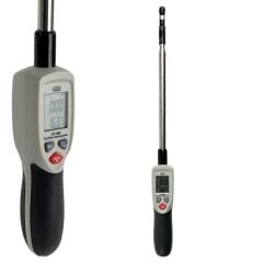 Cem DT-1880 Kızgın Tel Hava Hızı ve Sıcaklık Ölçer Anemometre (Kayıt Özellikli)