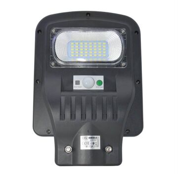 Horoz 50W Siyah Led Solar Güneş Enerjili Lamba Sokak Armatür Beyaz Işık