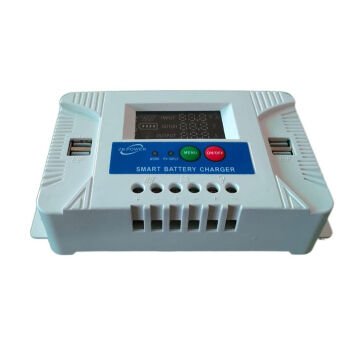 Powermaster PM-30A 12V-24V 30 Amper 4 USB Çıkışlı Dijital Ekranlı Solar Şarj Regülatörü