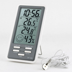 DC-803 Kablolu Alarmlı Sıcaklık ve Nem Ölçer